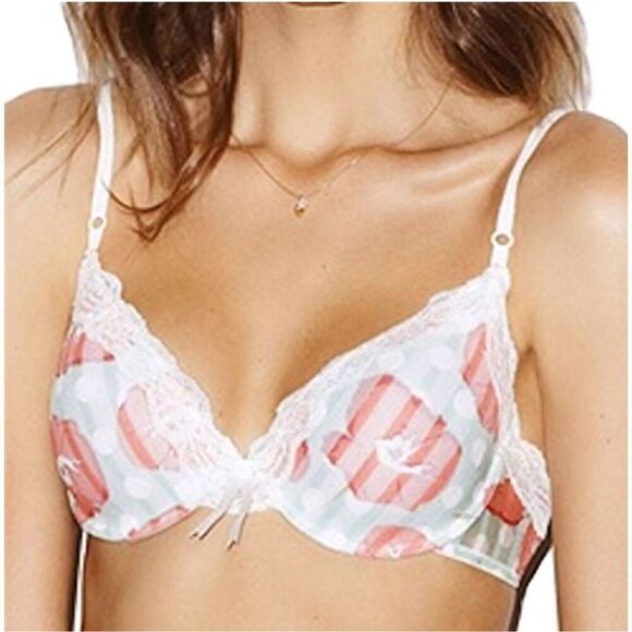 Elle Macpherson Sheer Ribbons Bra - Picture 1 of 6